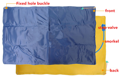 TPU / PVC Mini Oxygen Bag Consumable Medical Supplies 42L 50L For Emergency Aid