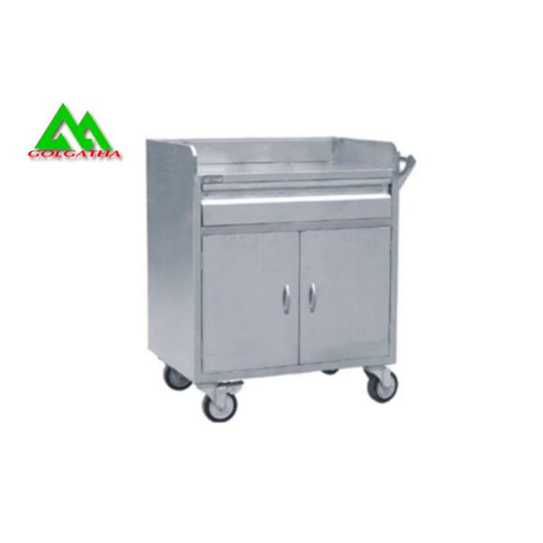 Mobile Medical Hospital Emergency Cart , Ward Room Equipment With Drawer