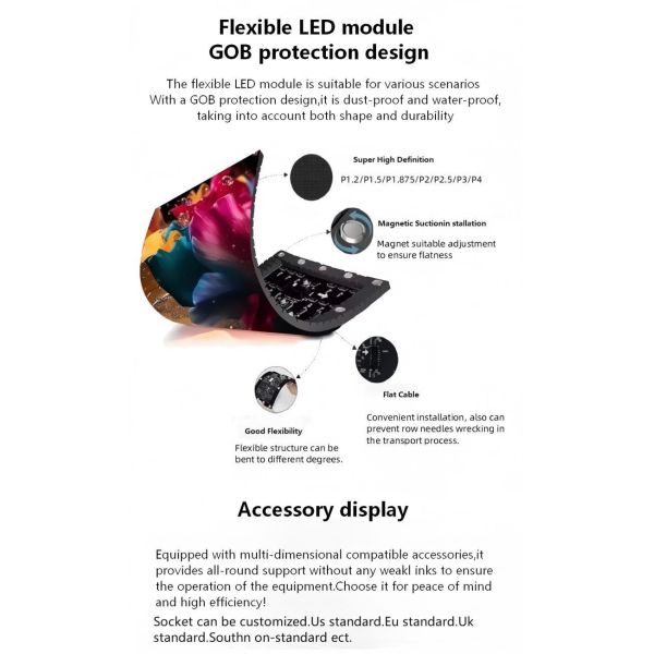 P1.86 LED display Front desk display Table LED Display DJ Booth Facade Front Desk LED Screen