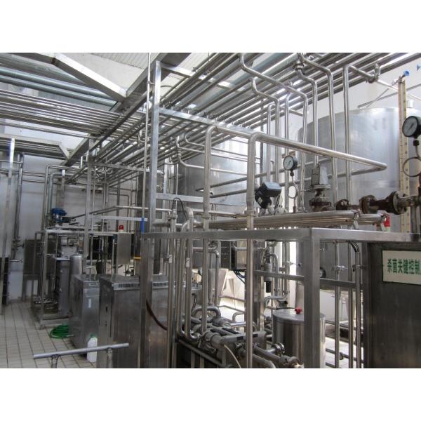 Full Automatic Complete UHT Milk Line 1000L/H Dairy Milk Processing Plant for Milk