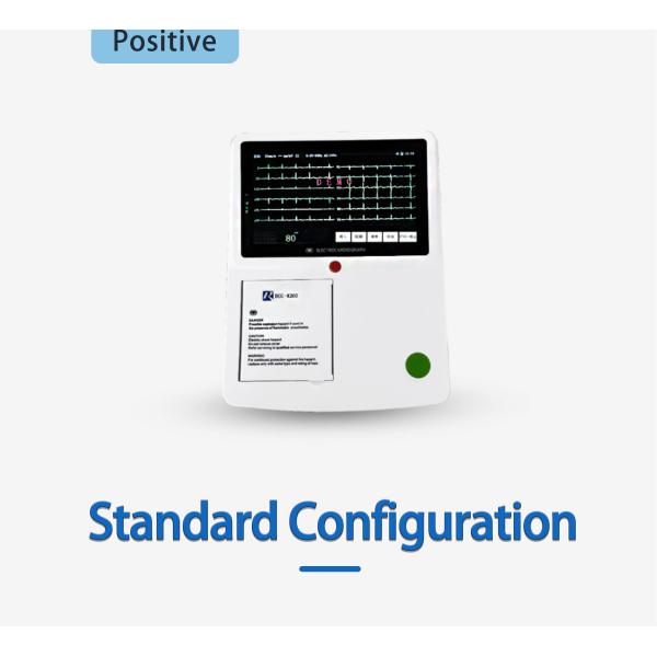 Handheld 12 руководства 3 направляют машину ветеринара ECG для больницы любимца
