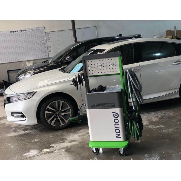 Touch Screen Car Paint Sanding Machine / Mobile Pneumatic Sander