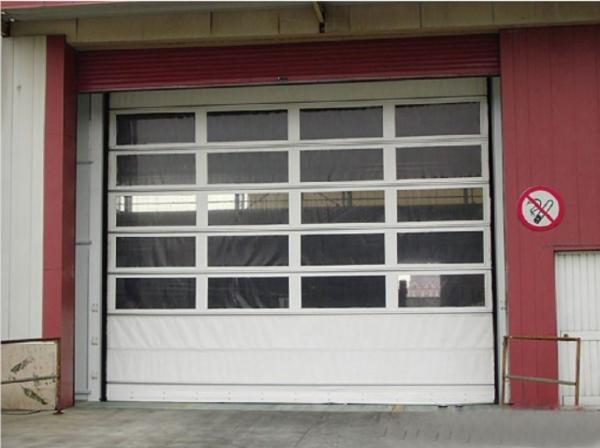 Residential Grade High Speed Aluminum Alloy Roll up Garage Door with Remote Control