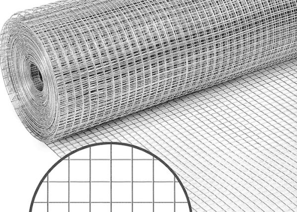22 Gauge 316 Stainless Steel Welded Wire Mesh 30m Length 1/4 inch 1m Wide