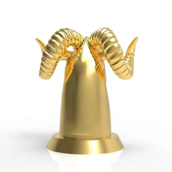 Животная крышка флакона духов Zamzk серии