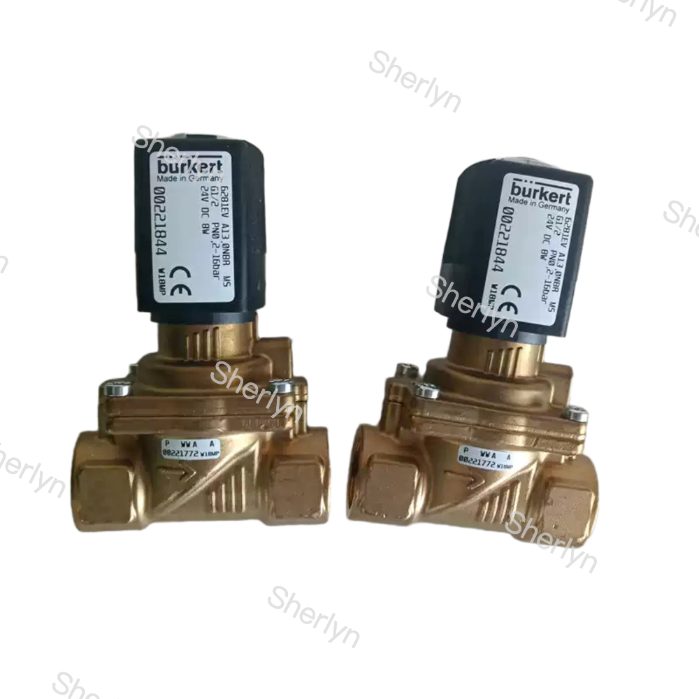 Burkert 00322517 G1/4 EPDM Sealed Brass Valve Body DC24V