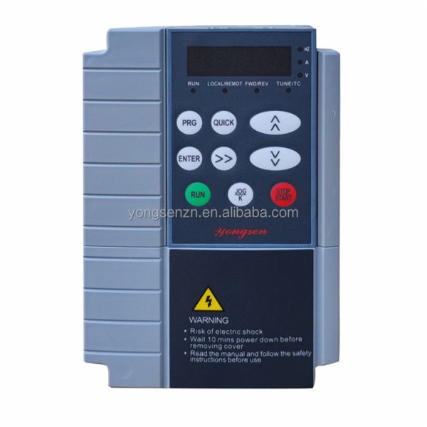 Superior Quality AC 220V 380V 4KW Single Phase Three Phase Variable Frequency Drive Inverter