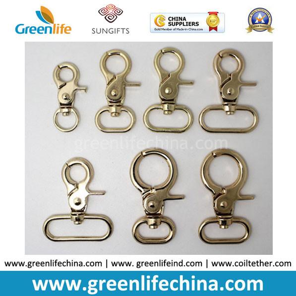 Metal Swivel J-Hook Snap Swivel Hook Metal Accessory Hardware Accessory