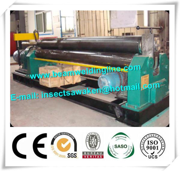 Mechanical Steel Plate Bending Machine , Hydraulic Steel Sheet Rolling Machine