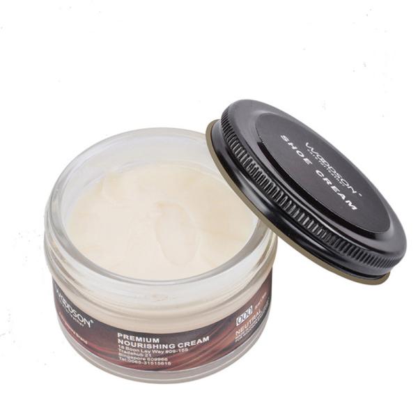 Ровный кожаный кормя OEM блеска воска сливк польский