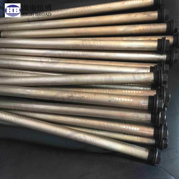 AlZn10 Water Heater Magnesium Anode , Aluminum Anode Rod 232768