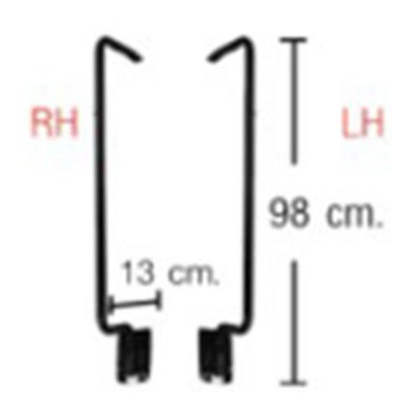 Chrome Mirror Arm Narrow For ISUZU NPR 150 NQR 175 NMR 130 NLR 130 Truck Spare Body Parts
