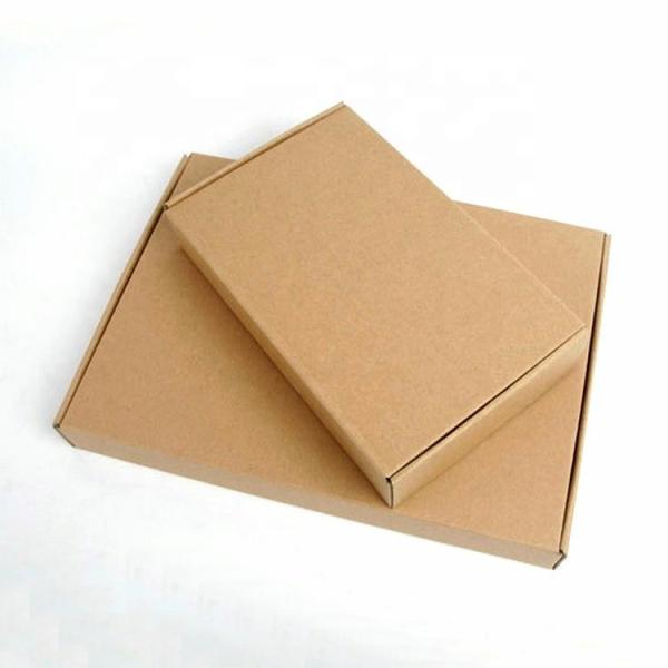 Three Layer 60*60*40cm Brown Aircraft Corrugated Mailing Box