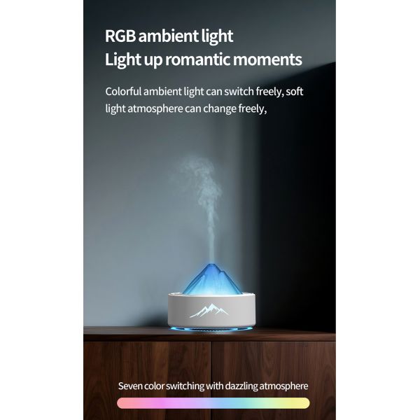 200ml Capacity Aroma Air Humidifier USB Powered Aroma Diffuser Machine With Night Light
