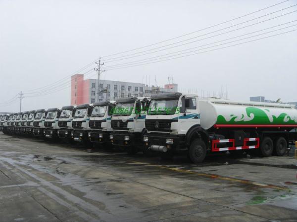 Beiben AWD off road Steel  Water Tanker Truck 6x6 With Water  Pump Bowser  For Transport Clean Drinking Water 16-18cbm