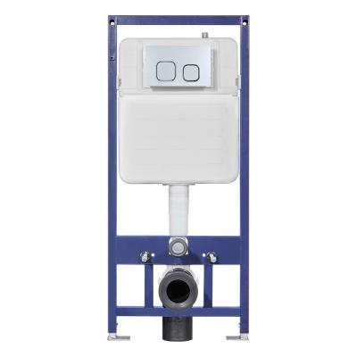 Stylish 3L/4.5L Wall Hung Concealed Cistern Concealed Flush Tank With Frame