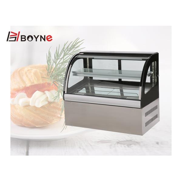 Small 450W Counter Top Cake Display Case Sandwich Cooling Showcase