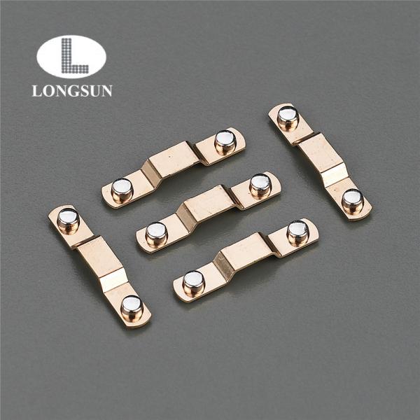 Custome Metal Contact Bridge Welding Parts For Electronic Appliance ROHS