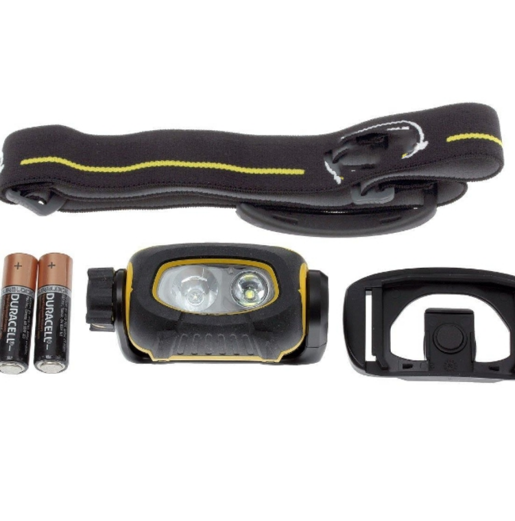 PIXA 3 Headlamp for Use in ATEX Explosive Environments, Suitable for Proximity Lighting. 100 Lumens