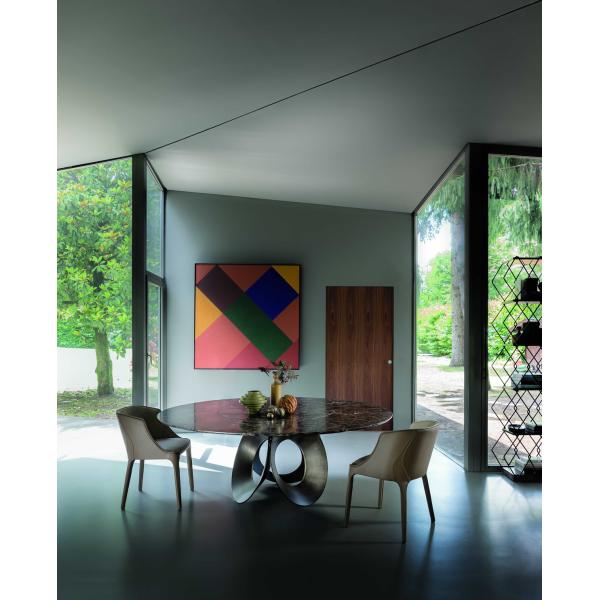 Elegant Arketipo Firenze Goldie Chairs , Contemporary Dining Arm Chair