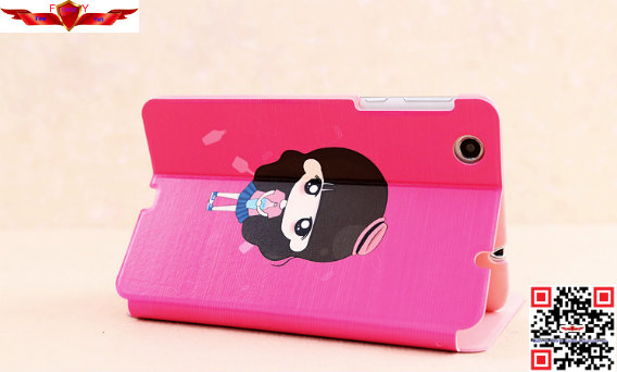 New 100% Qualify Perfect Fit Cartoon Ultra Thin PU Leather Cover Case For Lenovo S5000