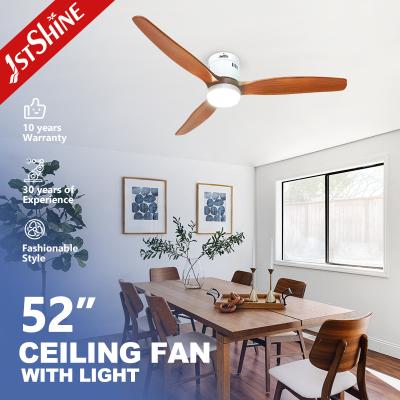 3 Color Changes LED Light Ceiling Fan for Modern Design 110-20V/50/60Hz Input Voltage
