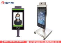 Sistema de detección termal de la fiebre del reconocimiento facial del AI con el trípode o la instalación montada en la pared