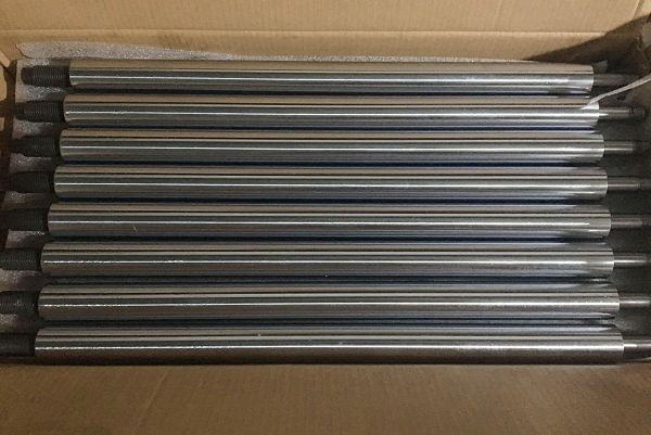 HRC42 - 45 крепко покрытое хромом длина плунжерного штока 390mm амортизатора удара с покрытием 25mm