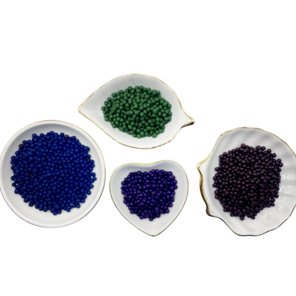 Colors NPK Organic Fertilizer Granules Water Solubility Organic Manure Granules
