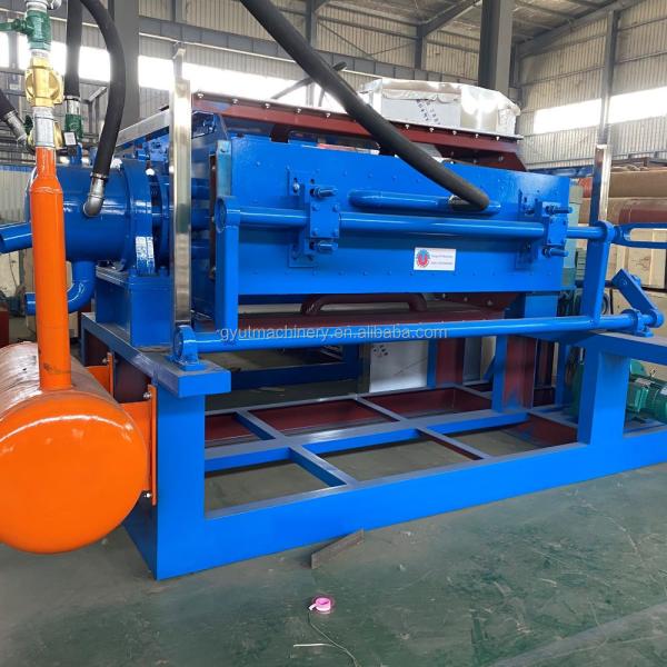 2.8m*1.7m*1.8m Waste Carton Wine Glass Holder Tray Machine for Durable Paper Products