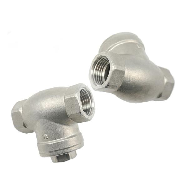 Hydraulic Threaded Stainless Steel Valves 1000psi Plumbing Check Valve