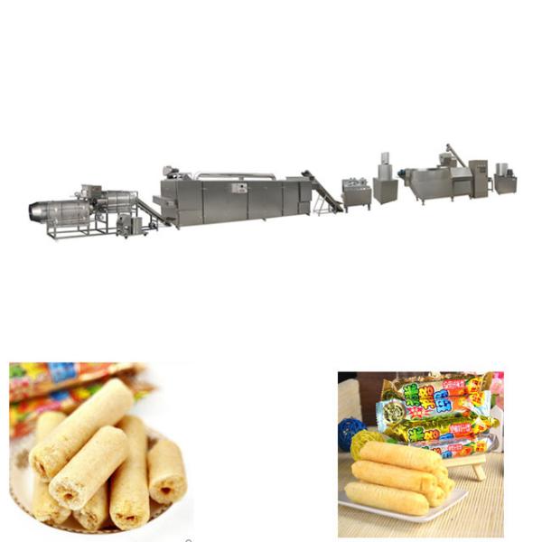 Chaîne de production jumelle de casse-croûte de maïs d'anneau d'oignon de machine d'extrudeuse de nourriture de vis avec du CE approuvé
