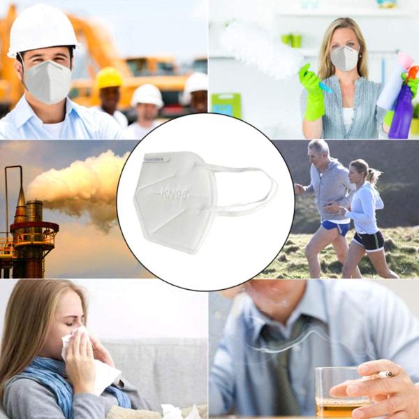 Reusable Cloth Non Woven KN95 Respirator Masks Custom Logo