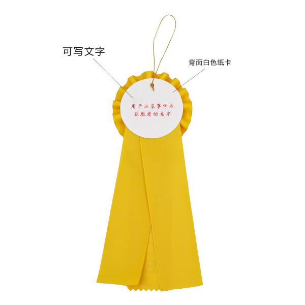 Бело-синие предварительно сделанные атласные луки Медаль атласные луки для ремесла