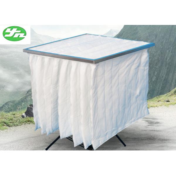 6 o saco branco dos sacos F9 filtra o material da tela não tecida para a indústria de pintura