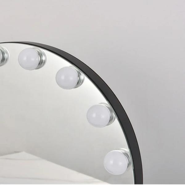 Макияж для тщеславия с подсветной декорацией дома Голливуд с освещением зеркало полное тело свет салона волос