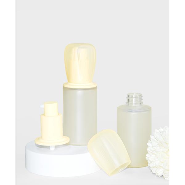 Botão de embalagem de cosméticos de luxo inovador, garrafa de cosméticos da série de design de água-viva -40ml