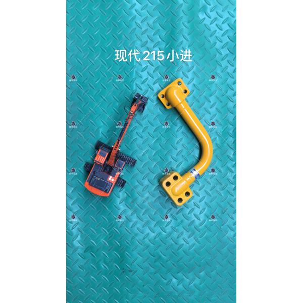 Manufacturing Plant Hyundai R210 R215 Excavator Iron Pipe for Hydraulic System Distributor