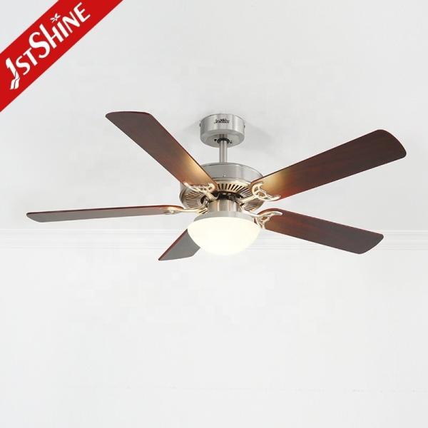 Moderno Design Smart Home Controle remoto LED Ventilador de teto Luz com 2- cobertura