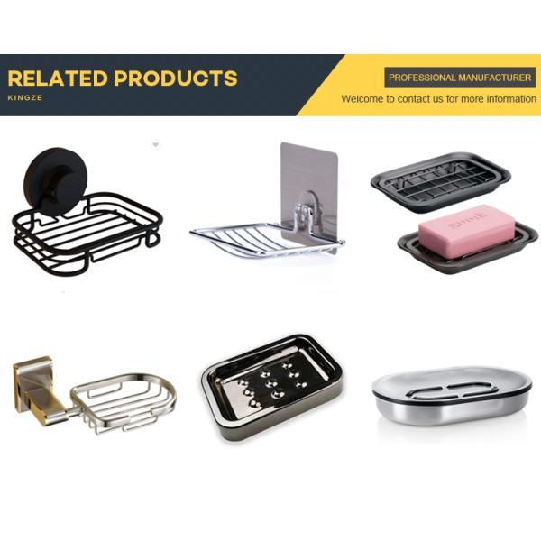 Household Bathroom Hardware Accessories Suction Cup Bar Soap Holder