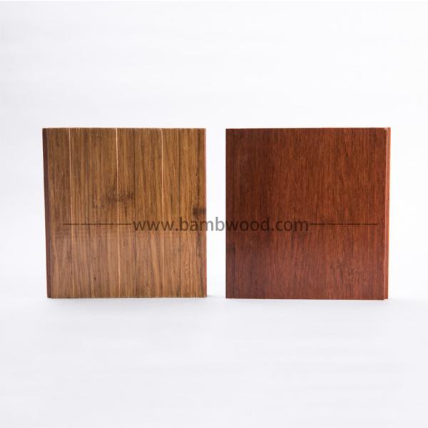 Engineered Stranded Bamboo Flooring Handcrafted Natural Style Carbonized Click Joint