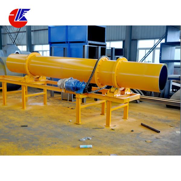 10 tph Three Cylinder Fruit Vegetable Rotary Drum Dryer