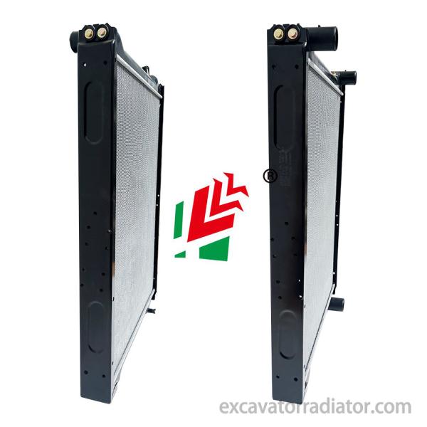 Guangzhou ISUZU Mixer Truck Radiator Water Tank Cooling Assembly Concrete Mixing And Cooling System