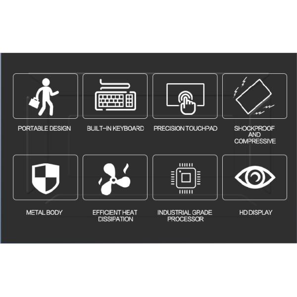 Computador IPC industrial robusto e portátil I5 I7 I9 Gênero