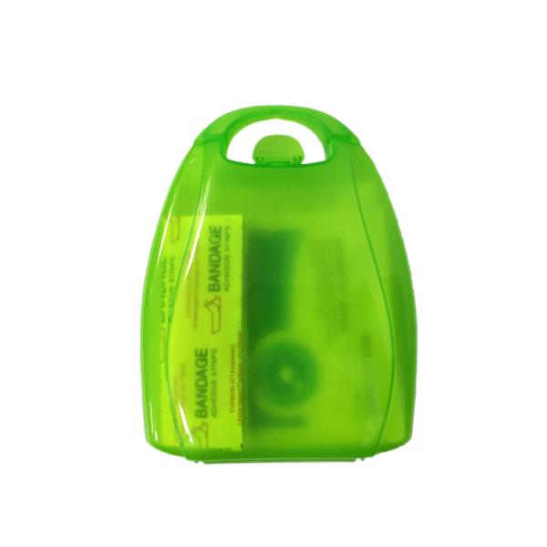 Бортовая аптечка перемещения детей на случая таблетки малышей младенца коробка 12.9cm повязки пластикового слипчивая