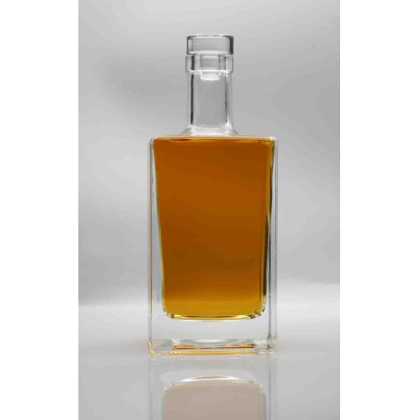 картина этикеты стеклянной бутылки Шампань стеклянной ВОДКИ бутылки духа 0.7L кубическая ясная