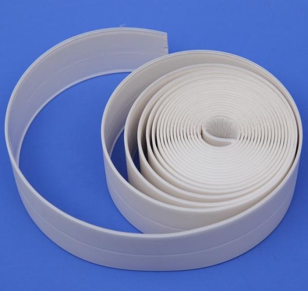 White Mildewproof Wall Caulk Tub Surround Sealer Trim Waterproof Mold Proof Self Adhesive Tape