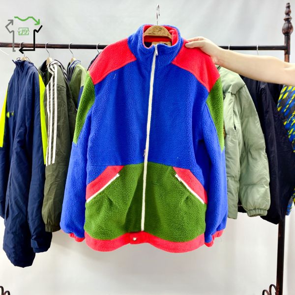 Casual Winter Used Luxury Clothes Second Hand Brand Men's Cotton Jacket Mixed Branded