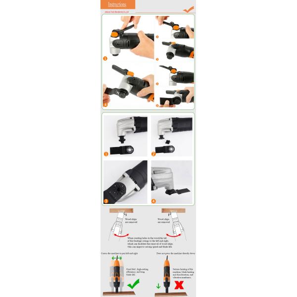 Инструмент металла Bi осциллируя Multi увидел лезвия для набора коробки древесины металла 20pcs