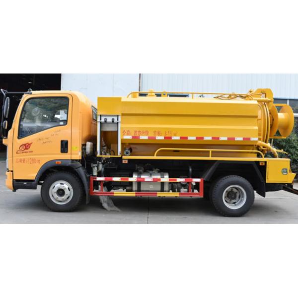 Sinotruk 2-4cbm Высокое давление стирка Вакуум канализация Уборщик канализации Автомобиль для промывки канализации Всасывающий бак Фексальный мусорный грузовик